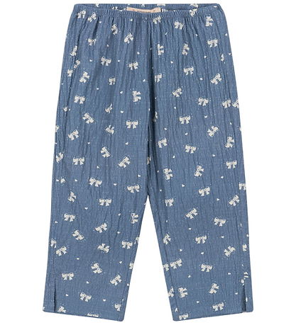 Konges Sløjd Bukser - Vida - Boucle Blue