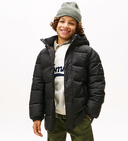 Tommy Hilfiger Dynejakke - Black