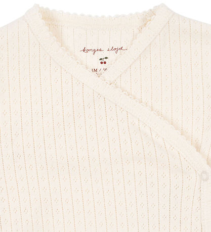 Konges Sløjd Body l/æ - Rib - Minnie - Antique White 