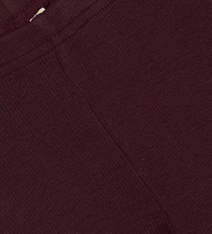 Petit Piao Leggings - Rib - Modal - Dark Grape