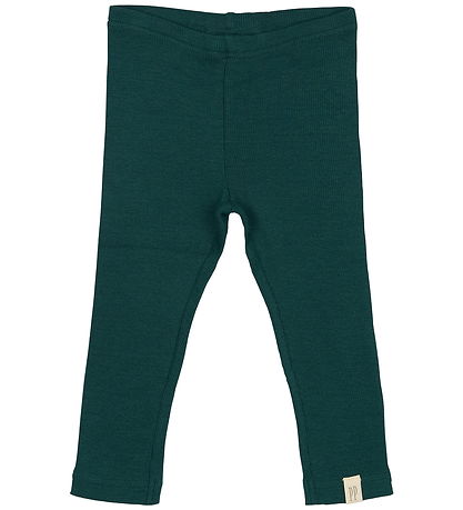 Petit Piao Leggings - Rib - Modal - Dark Sea
