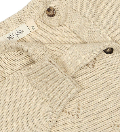 Petit Piao Bluse - PPDaqa - Strik - Off White