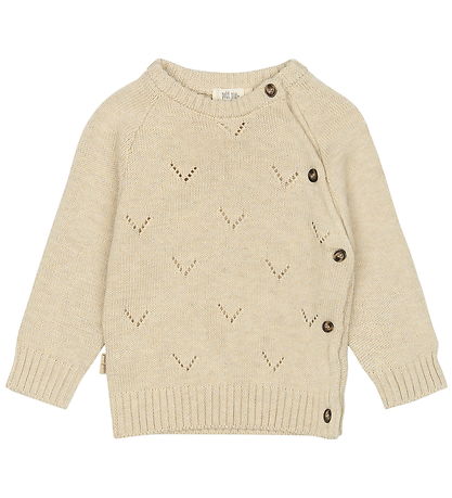 Petit Piao Bluse - PPDaqa - Strik - Off White