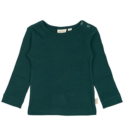 Petit Piao Bluse - Rib - Modal - Dark Sea