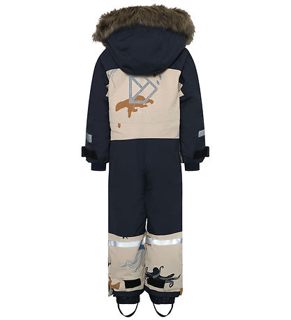 Didriksons Flyverdragt - Bjärven - Winter Ocean Multi Reflex