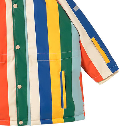 Tiny Cottons Vinterjakke - Multicolor Stripes