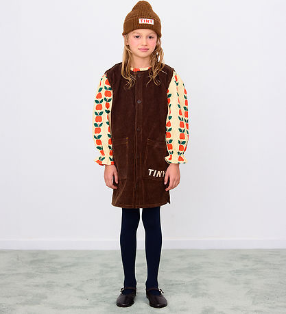 Tiny Cottons Kjole - Pockets - Dark Brown