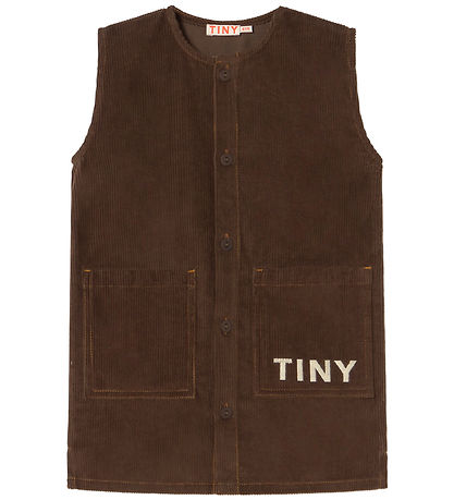Tiny Cottons Kjole - Pockets - Dark Brown
