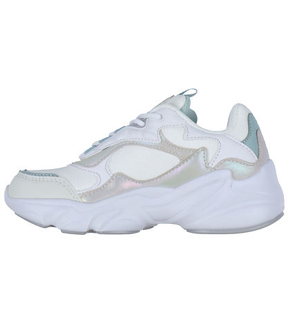 Fila Sko - Collene Logo - Hvid/Silver/Blue Haze