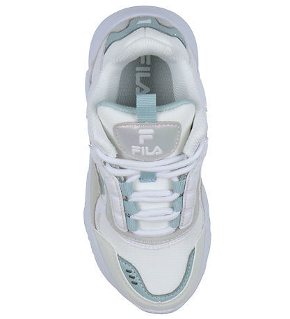 Fila Sko - Collene Logo - Hvid/Silver/Blue Haze