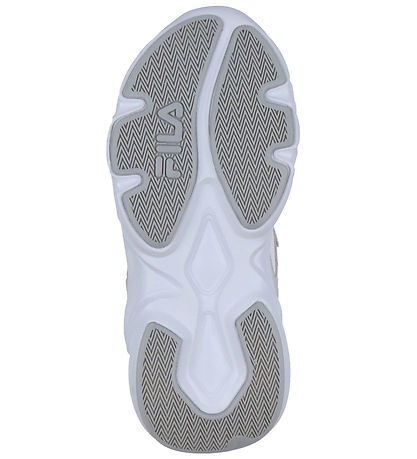 Fila Sko - Collene Logo - Hvid/Silver/Blue Haze