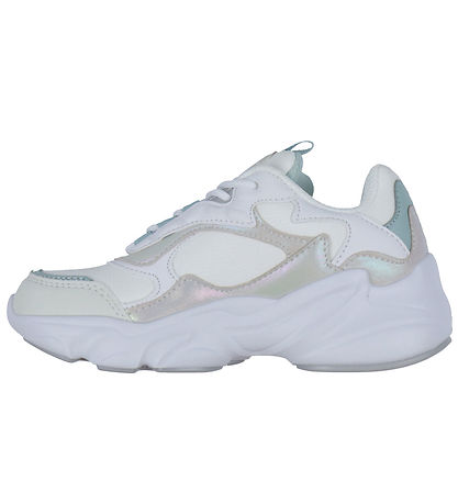 Fila Sko - Collene Logo - Hvid/Silver/Blue Haze