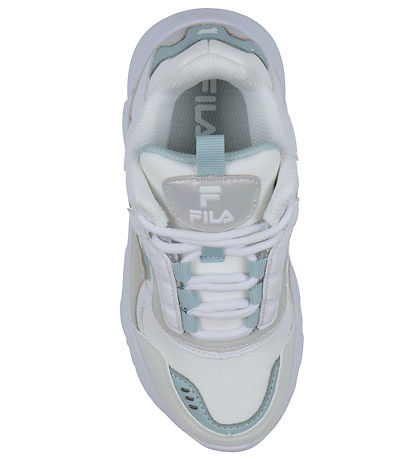 Fila Sko - Collene Logo - Hvid/Silver/Blue Haze