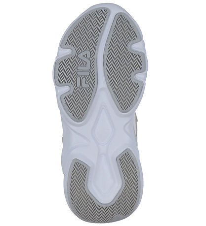 Fila Sko - Collene Logo - Hvid/Silver/Blue Haze