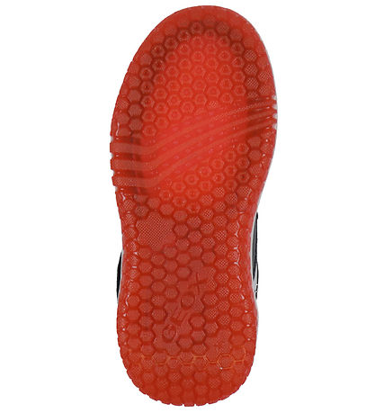 Geox Støvler  m. Lys - Buzzerlight - White/Red