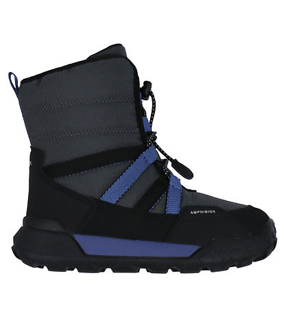 Geox Vinterstøvler - Trekkyup - Grey/Royal