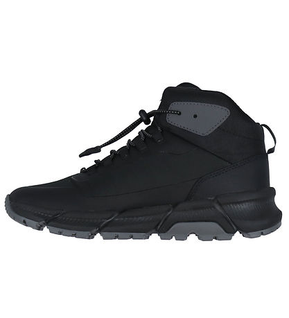 Geox Vinterstøvler - Flexyper - Black/Grey