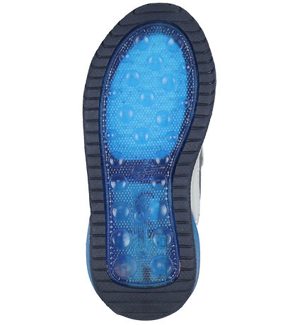 Geox Støvler m. Lys - Inke - Navy/Lt Blue