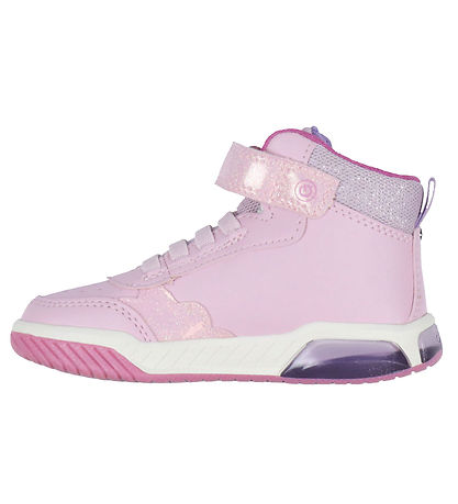 Geox Støvler m. Lys - Inex - Pink/Multicolor