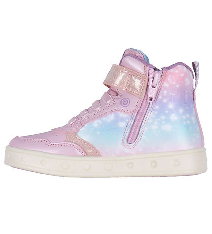 Geox Støvler m. Lys - Skylin - Pink