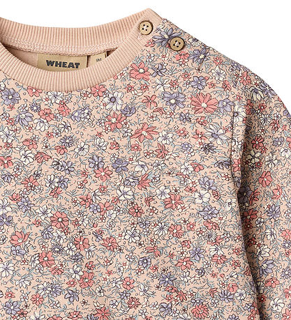 Wheat Kjole - Sweat - Zenia - Rose Dust Flowers