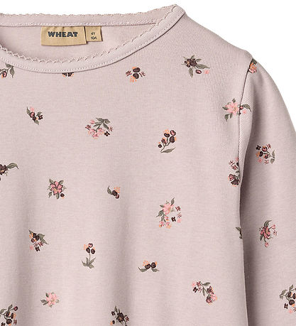 Wheat Nattøj - Mila - Soft Lilac Flowers