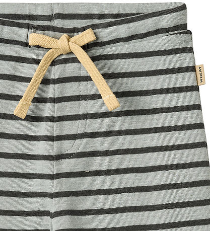 Wheat Bukser - Manfred - Soft Blue Stripe