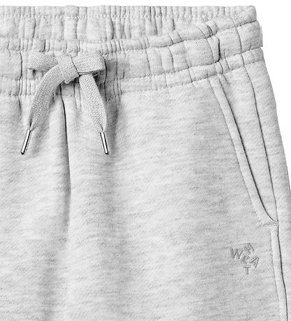 Wheat Sweatpants - Cruz - Light Melange Grey