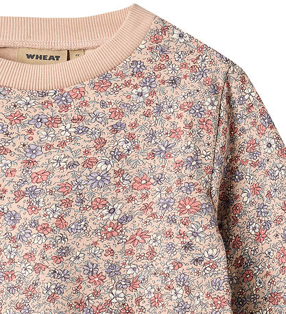 Wheat Kjole - Sweat - Zenia - Rose Dust Flowers
