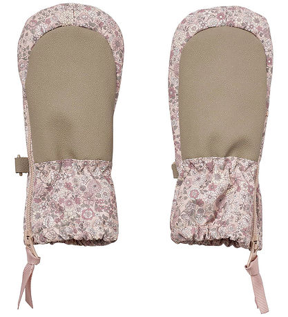 Wheat Luffer - Rose Dust Flowers