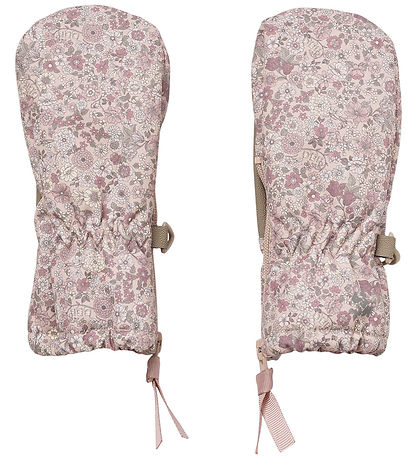 Wheat Luffer - Rose Dust Flowers