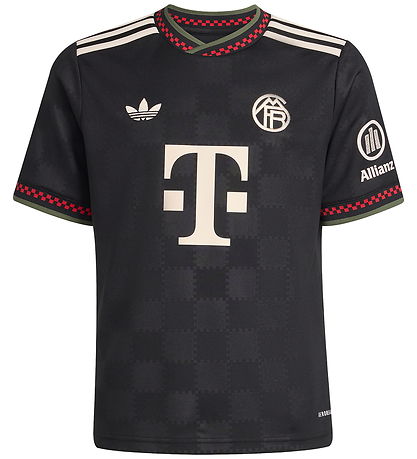 adidas Performance Fodboldtrøje - FCB 3 - Black/Halivo