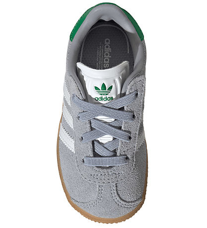 adidas Originals Sko - Gazelle CF EL I - HALSIL/FTWWHT/GREEN