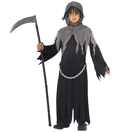Smiffys Udklædning - Grim Reaper - Black