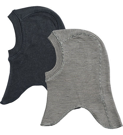 Wheat Elefanthue - Uld - 2-Pak - Felix - Navy Stripe