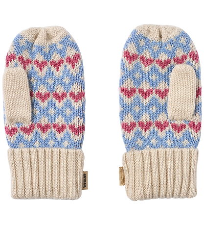 Wheat Luffer - Strik - Haansi - Blue
