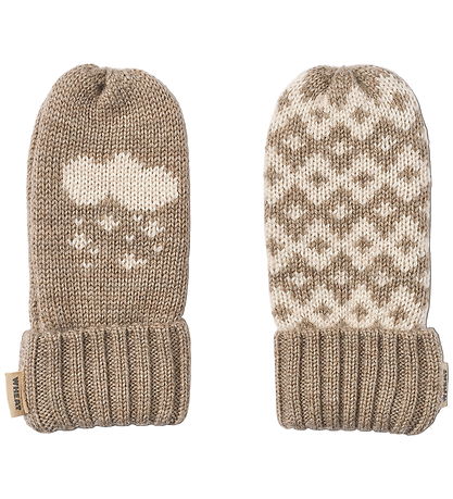 Wheat Luffer - Strik - Towsi - Grey Camel Melange