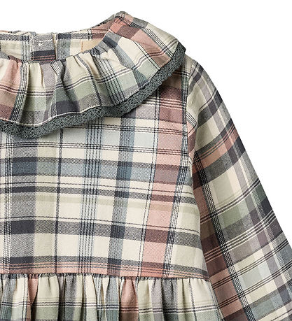 Wheat Kjole - Violetta - Multi Check