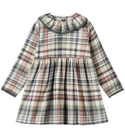 Wheat Kjole - Violetta - Multi Check