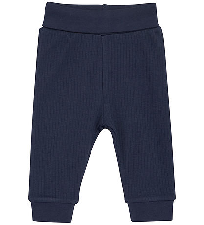 Fixoni Bukser - Rib - Modal/Bomuld - Navy Blazer