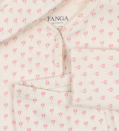 Fanga Fontana Sæt - Cardigan/Leggings/Hue - Bello - Punto Rosa