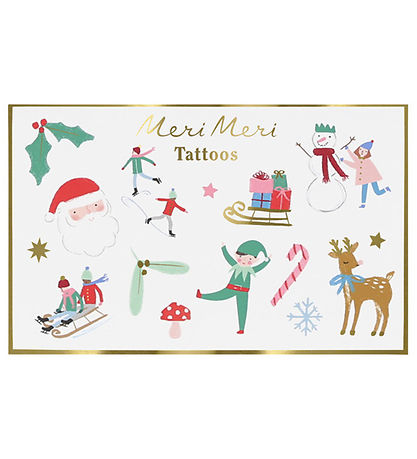 Meri Meri Tatoveringer - Christmas