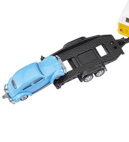 Siku Bil m. Trailer - 1:50 - VW T1 m. Trailer & VW Beetle - 2567