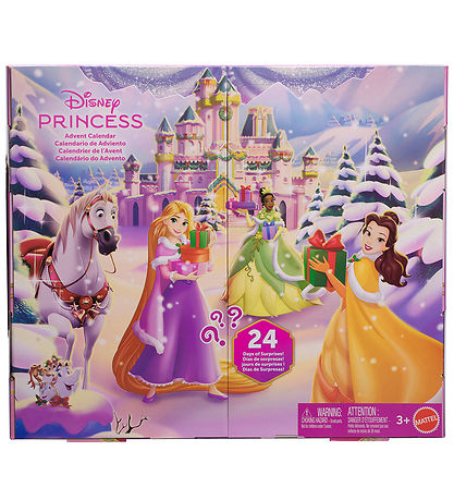 Julekalender - Disney Princess Small Doll Advent Calendar 2025