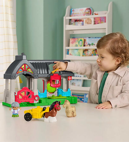 Fisher-Price Legetøj - Little People Friendly Horse Stable