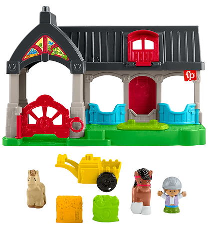 Fisher-Price Legetøj - Little People Friendly Horse Stable