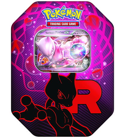 Pokémon Samlekort - Team Rocket Tin - Mewtwo ex