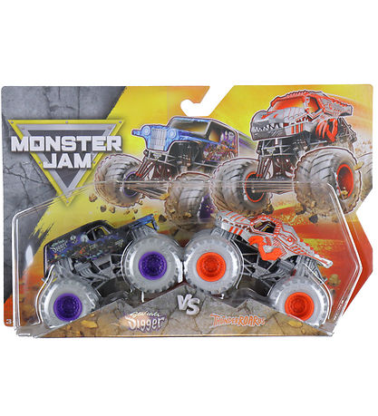 Monster Jam Truck - 1:64 - 2-pak - Die Cast