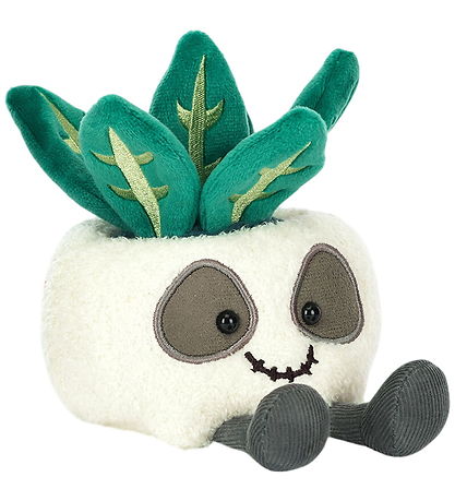 Jellycat Bamse - Amuseables Skull Planter - 14 cm
