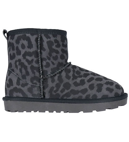 Sofie Schnoor Vinterstøvler - Dictesy Teddy Boot - Grey leopard